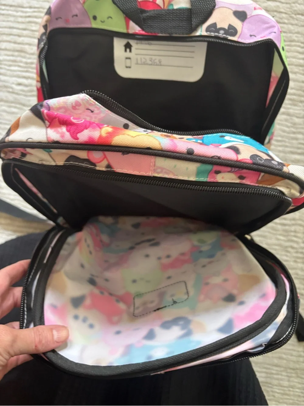 Squishmallows character backpack